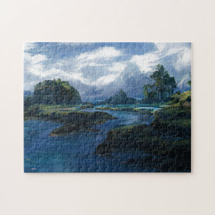 Puzzle photo d'art personnalisé paysage