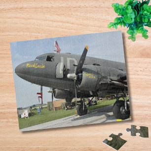 Puzzle Photo d'avion vintage pour l'anniversaire du pilot