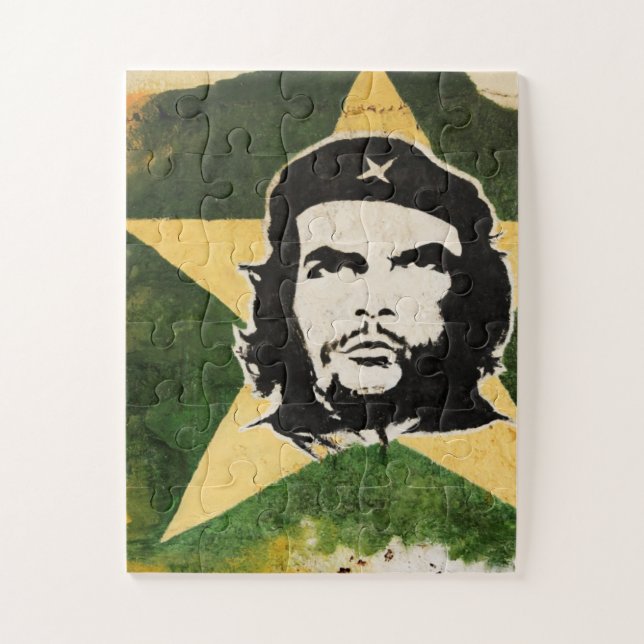 Puzzle Photo de Che Guevara sur un mur (Vertical)