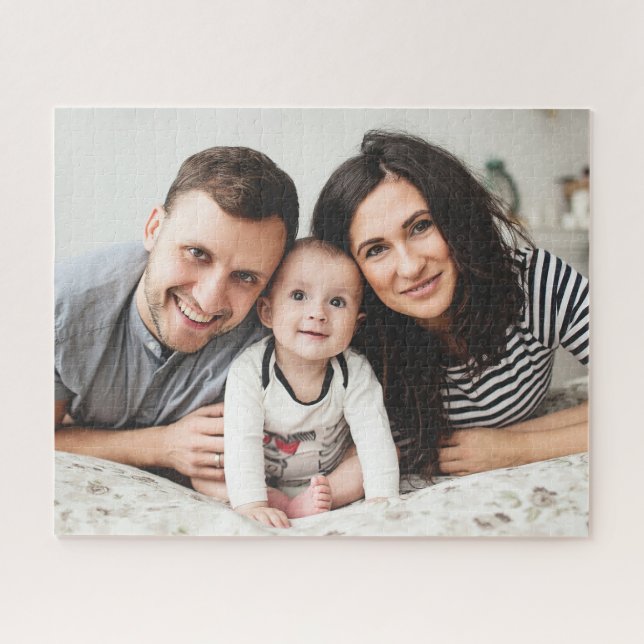 Puzzle photo de famille horizontale personnalisabl (Horizontal)