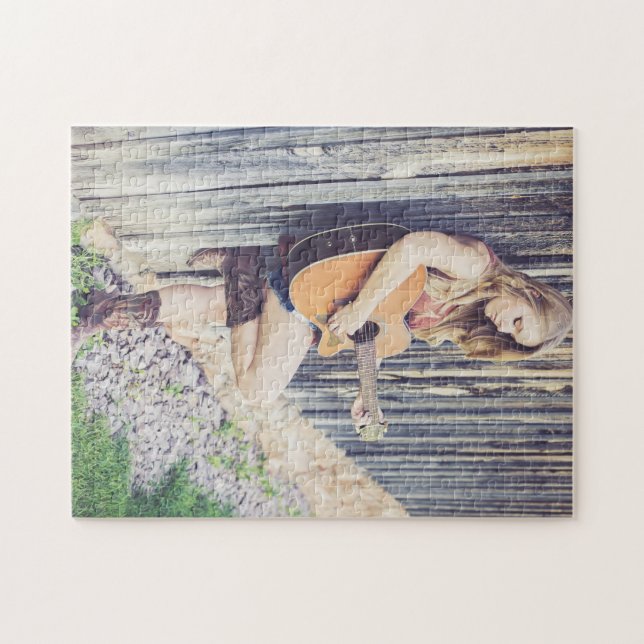 Puzzle Photo de famille personnalisée (Horizontal)
