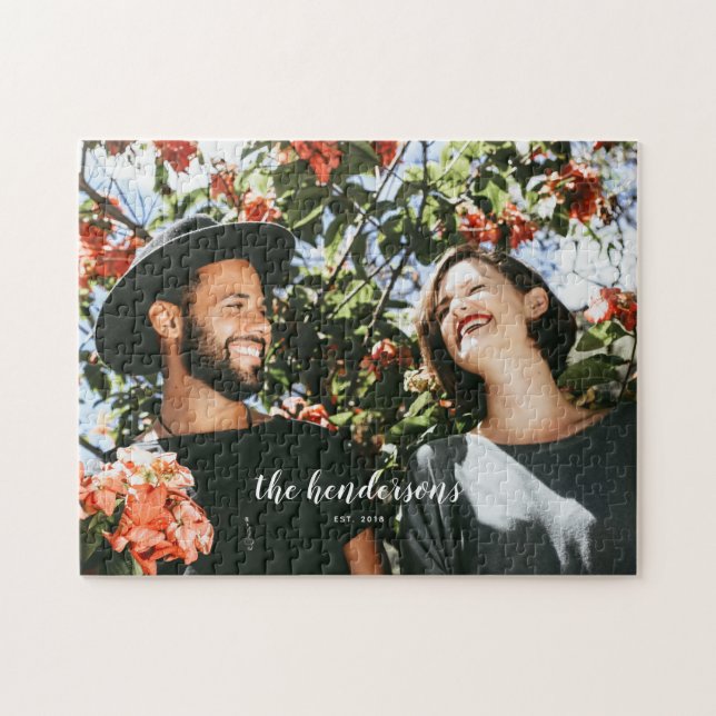 Puzzle photo de famille personnalisée (Horizontal)