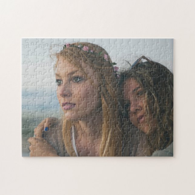 Puzzle Photo de famille personnalisée (Horizontal)