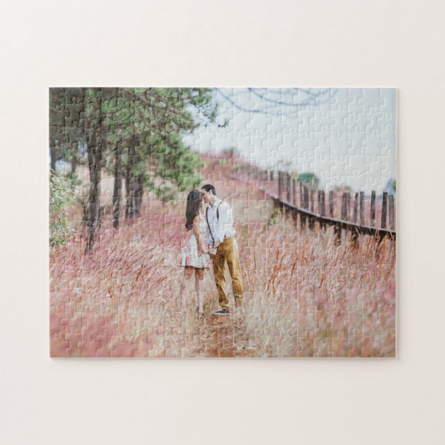 Puzzle Photo de famille personnalisée (Horizontal)