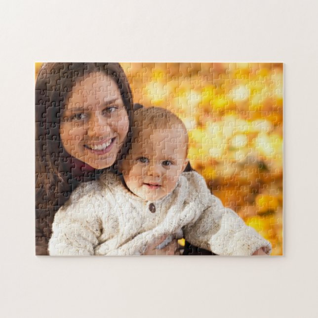 Puzzle Photo de famille personnalisée (Horizontal)