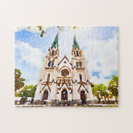 Puzzle photo de la cathédrale de Savannah