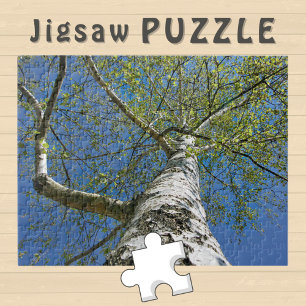 Puzzle Photo de la Couronne d'arbre à bouleau -