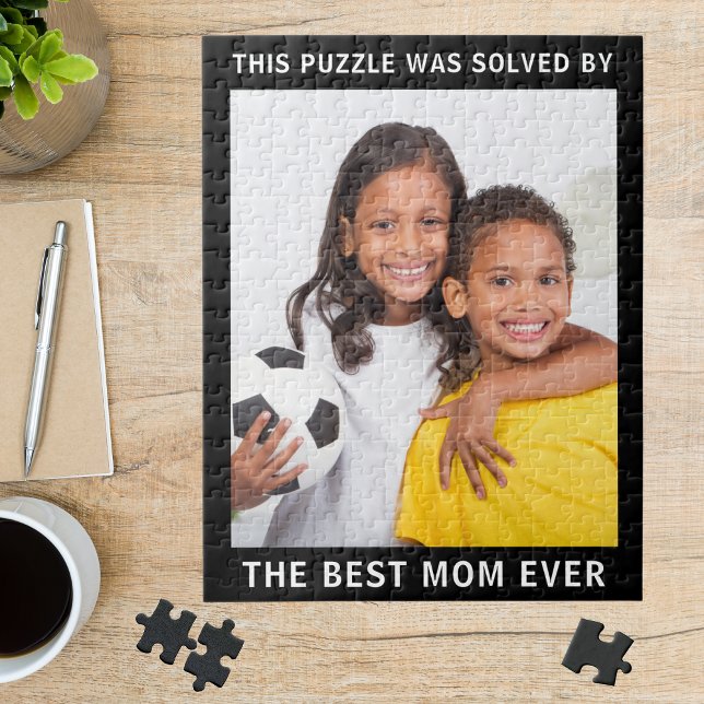 Puzzle Photo de la famille Best Mom (Créateur téléchargé)