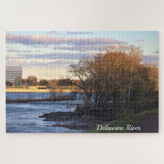 Puzzle photo de la rivière Delaware (Horizontal)
