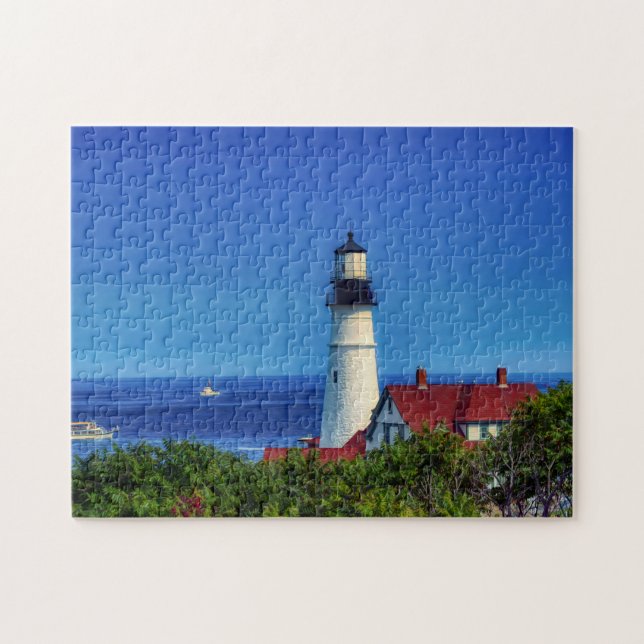 Puzzle Photo de la tête du Maine Portland (Horizontal)