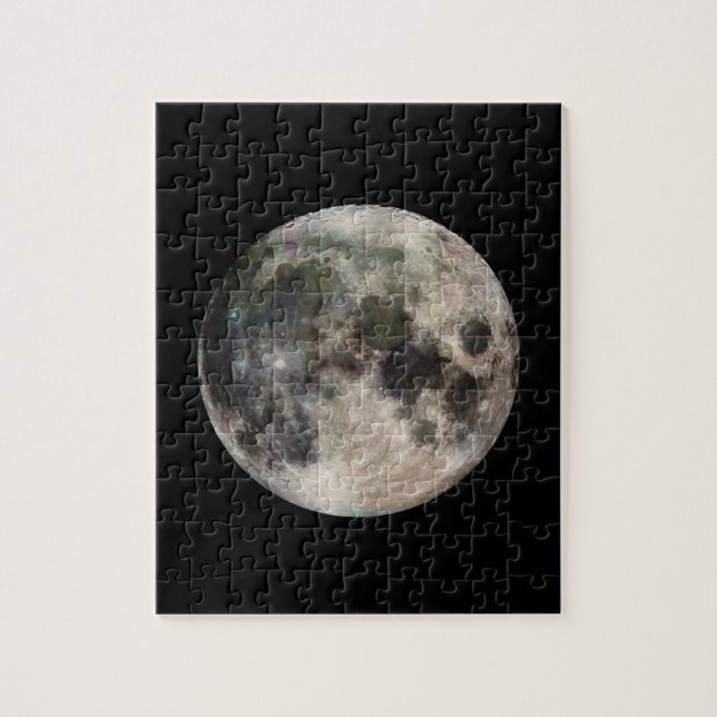 Puzzle Photo de l'espace de la lune (Vertical)