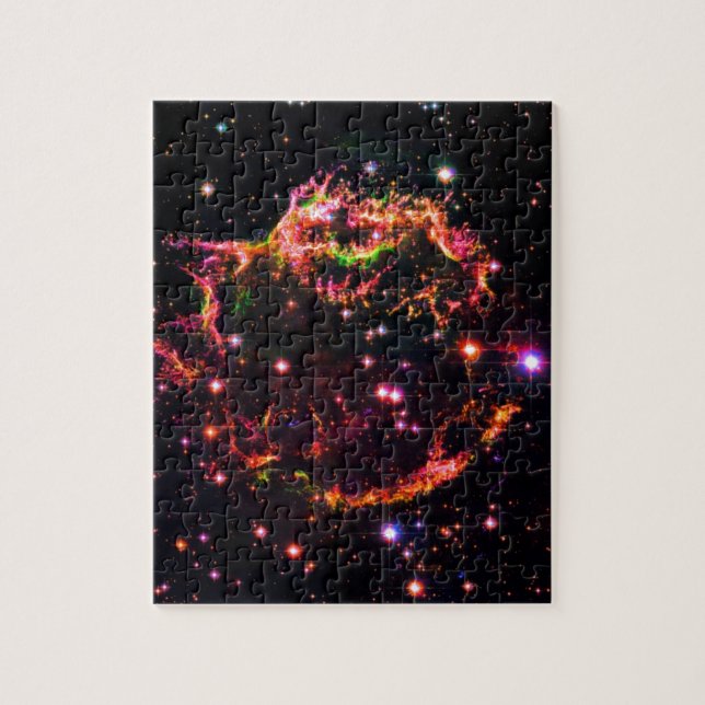 Puzzle Photo de l'espace du rémanent de supernova de la n (Vertical)