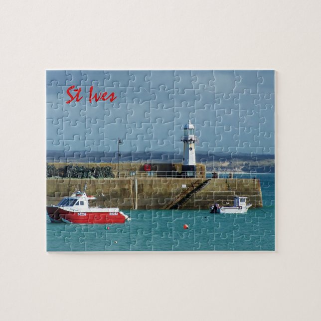 Puzzle Photo de St Ives les Cornouailles Angleterre (Horizontal)