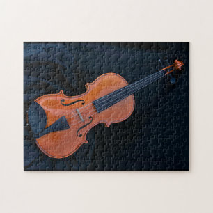 Puzzle Photo de violon en gros plan