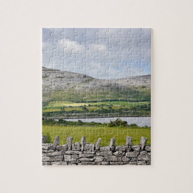 Puzzle Photo du comté de Burren pittoresque Claire Irelan (Vertical)