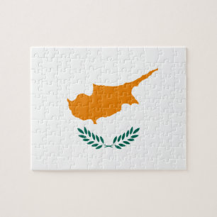 Puzzle photo du drapeau de Chypre