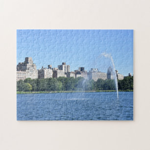 Puzzle Photo du réservoir de New York City Central Park