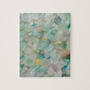 Puzzle Photo en verre de pastels de mer avec des couleurs