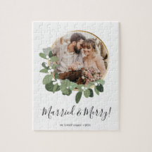 Photo moderne Marié et Joyeux Mariage Noël