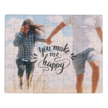 Puzzle Photo Personnalisé - Tu Me Rends Heureux