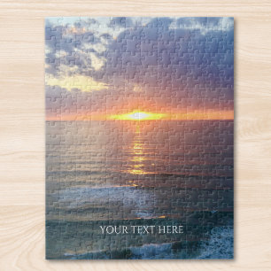 Puzzle Photo personnalisée avec texte personnalisé