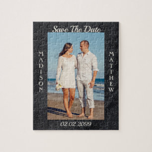 Puzzle Photo Personnalisée Enregistrer La Date Jigsaw Puz