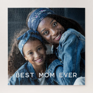 Puzzle Photo personnalisée Meilleure maman jamais