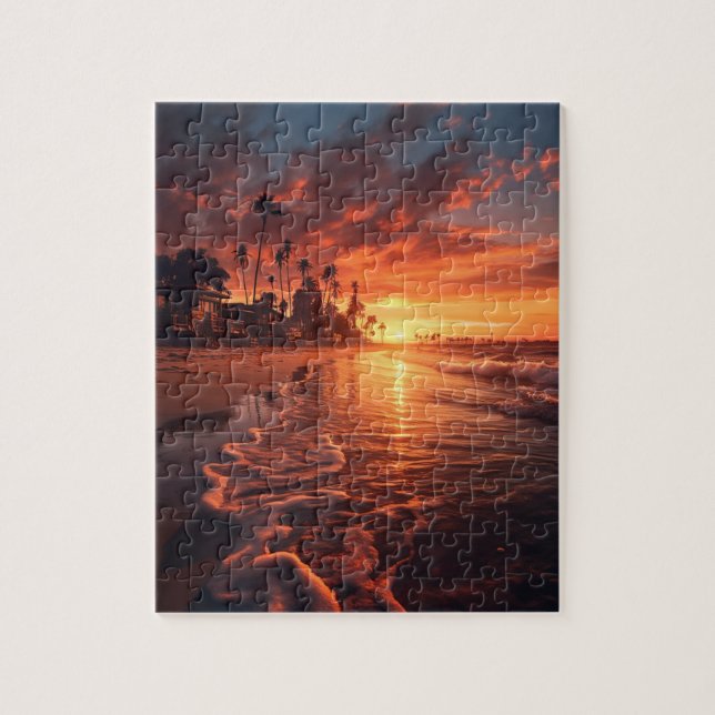Puzzle Photo personnalisée personnalisée (Vertical)