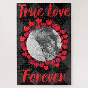 Puzzle Photo personnalisée Véritable Amour Saint Valentin