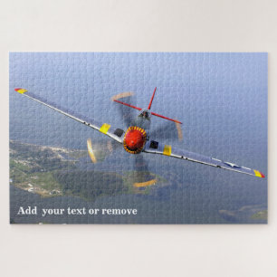 Puzzle Photo spectaculaire P-51 Mustang 2ÈME GUERRE MOND