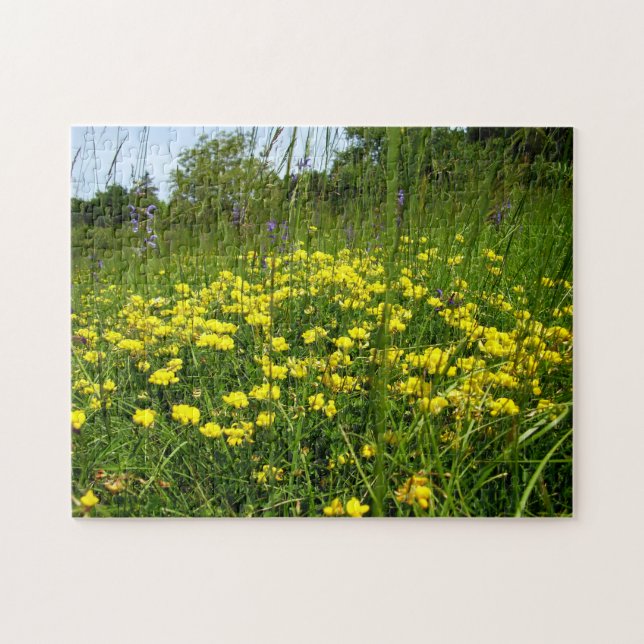 Puzzle photo Trefoil pied d'oiseaux (Horizontal)