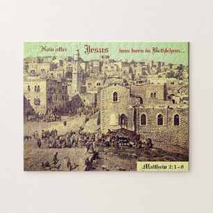 Puzzle Photo vintage de la Terre Sainte Écriture chrétien
