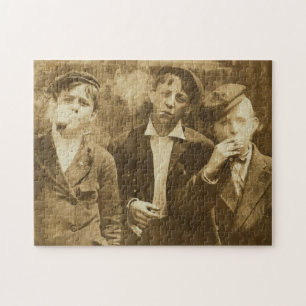 Puzzle Photo Vintage des nouveaux fumeurs de cigares