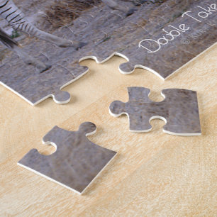 Puzzle Photo Zebra Double Take