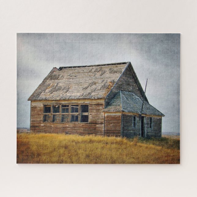 Puzzle Photographie de l'école Vintage (Horizontal)