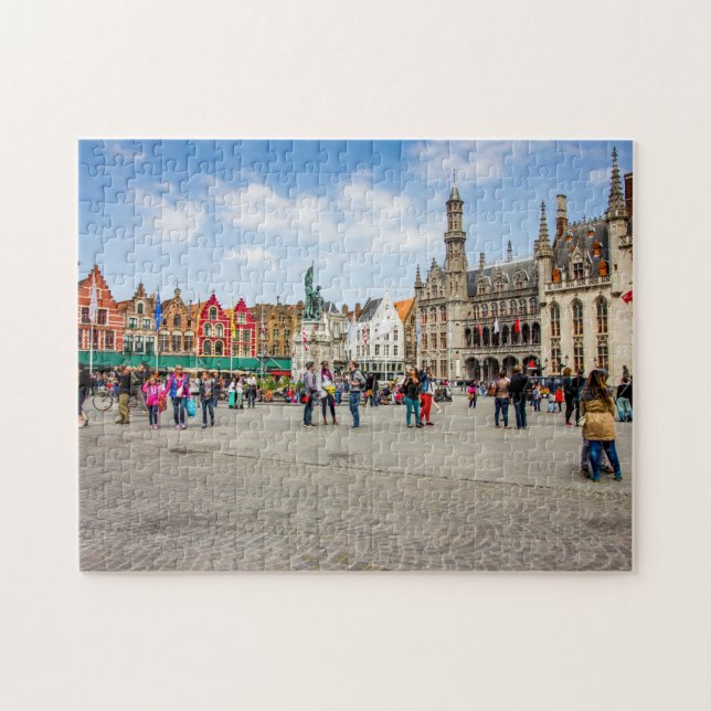 Puzzle Photographie de marché de Bruges (Horizontal)