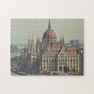 Puzzle Photographie du parlement de Budapest au sud