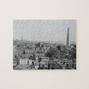 Puzzle Photographie vintage de Charlestown Massachusetts
