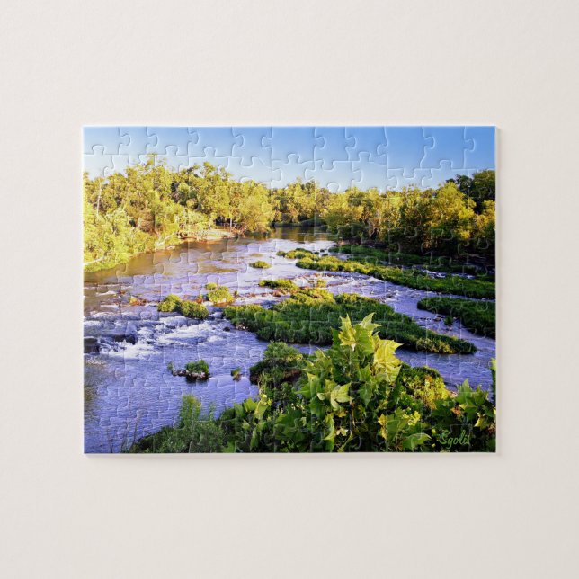 Puzzle photographique du ruisseau Shoal du Missour (Horizontal)