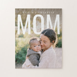Puzzle PhotoPop Mondialement Meilleure Maman Photo Person