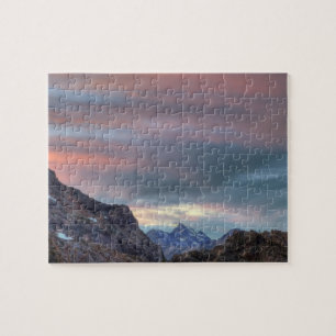 Puzzle Pic Argonaut, coucher de soleil