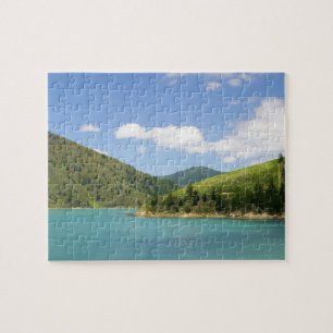 Puzzle Picton, Nouvelle-Zélande. La passerelle entre le N