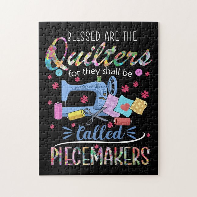 Puzzle Piecemakers Piecemakers Quilting Idées de couture (Vertical)
