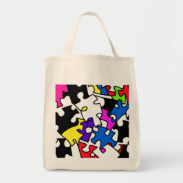 Puzzle PIeces Tragetasche