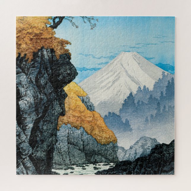 Puzzle Pied du mont Ashitaka (1932) par Hiroaki Takahashi (Horizontal)
