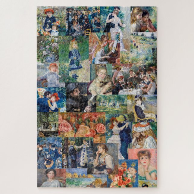 Puzzle Pierre-Auguste Renoir - Chefs-d'oeuvre (Vertical)