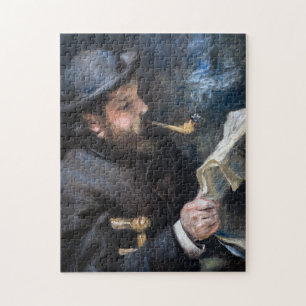 Puzzle Pierre-Auguste Renoir - Claude Monet lisant