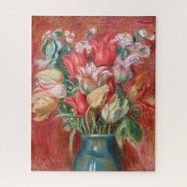 Puzzle Pierre-Auguste Renoir - Tulip Bouquet (Vertical)