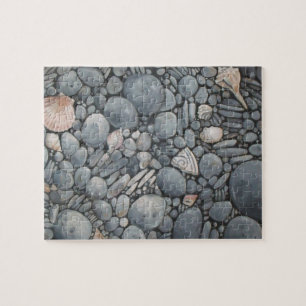Puzzle Pierres de plage Coquillages Galets Roches Peintur