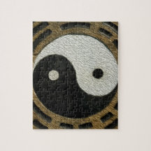 Pierres de zen avec Yin et Yang